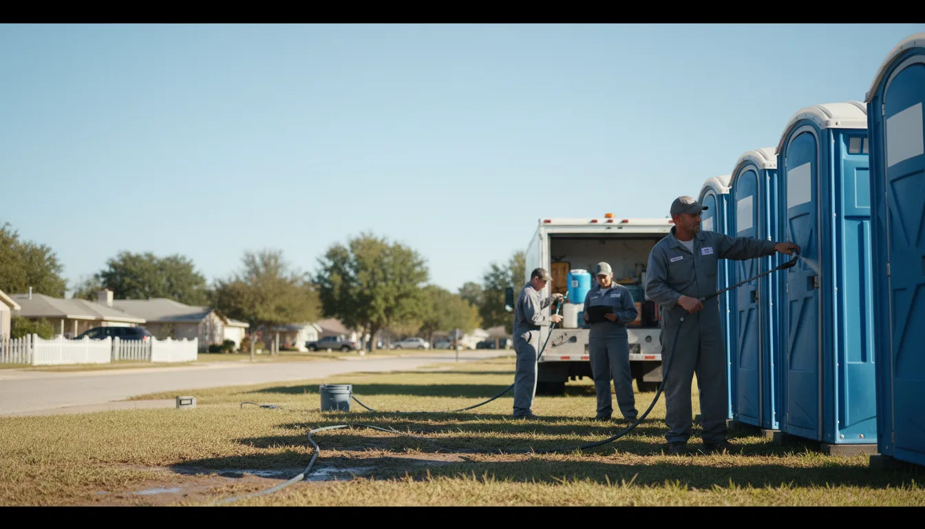 Long-Term Portable Toilet Rental in Rockingham, NC near me